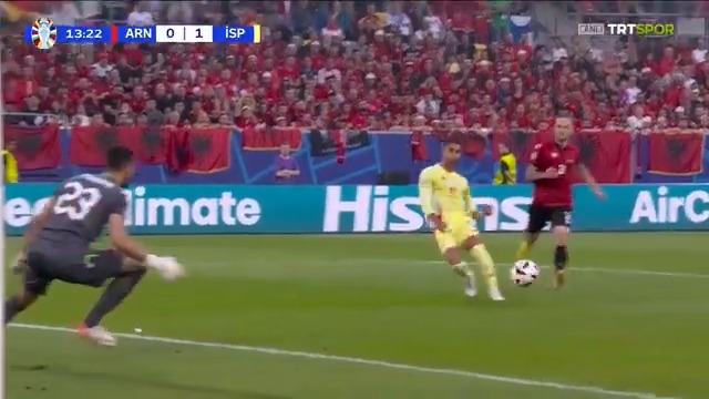 ⚽ GOL | Olmo müthiş çıkardı, Ferran Torres köşeye bıraktı! 🇪🇸 #EURO2024