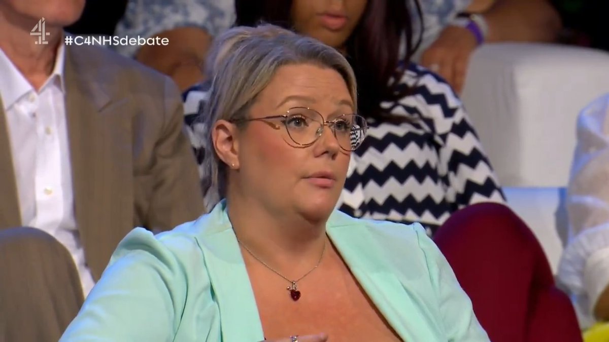 Paula Dawson says her mother-in-law was given the wrong Do Not Resuscitate notice. Her husband was told 'it was a mistake' 20 minutes after she passed away. #C4NHSDebate