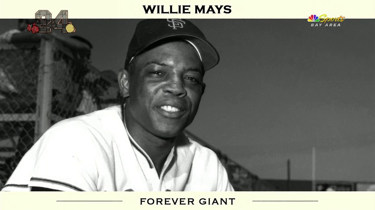 "Say Hey, Willie Mays. The best there ever was." Jon Miller narrates a touching tribute to Willie Mays 🥹