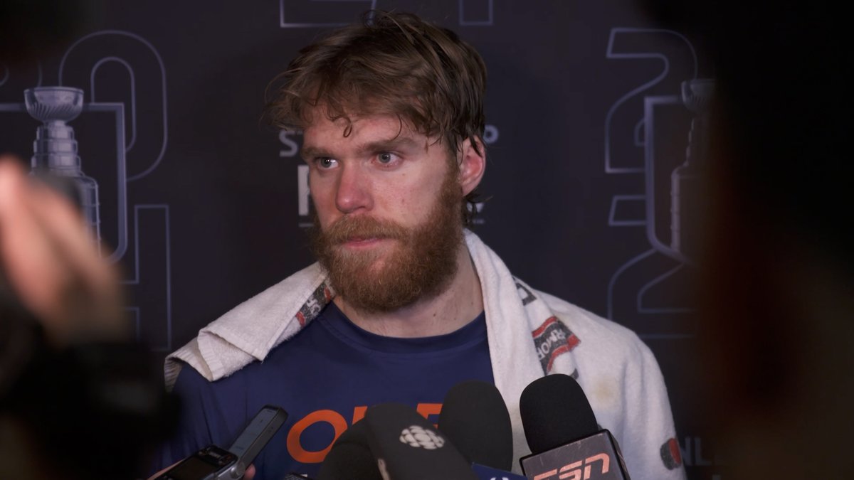 "The resilience of the group, we went through a lot.” McDavid speaks about what he will remember about this #Oilers team after a Game 7 defeat to the Panthers in the Stanley Cup Final. Enterprise | #LetsGoOilers