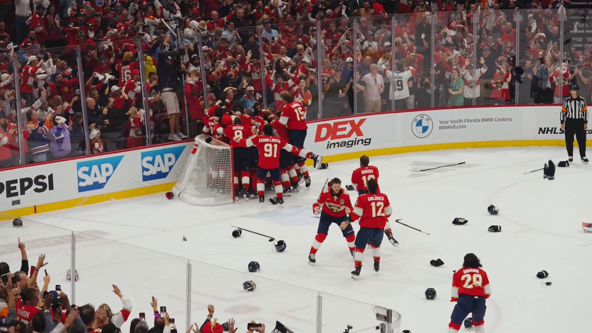 CALLING ALL FLORIDA FANS! THE PANTHERS HAVE LIFTED THE #STANLEYCUP! 😼 Let's see your reactions to tonight's win! Send us your best reactions here ➡️