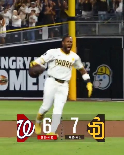 Jurickson Profar is the hero as the San Diego Padres win via #walkoff for the 4th time in their last 7 home games!