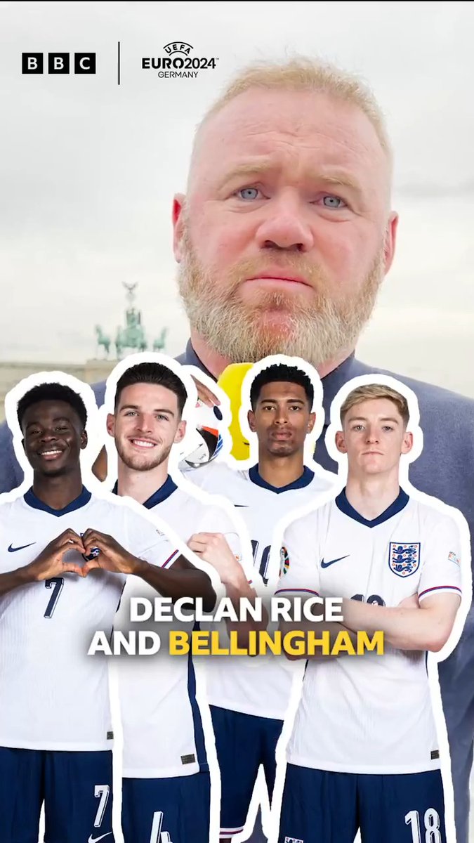 Who would Wayne Rooney like to see in England's starting XI against Slovenia? 🤔 Do you agree? 🤔 #BBCEuros #Euro2024 #ENGSLO