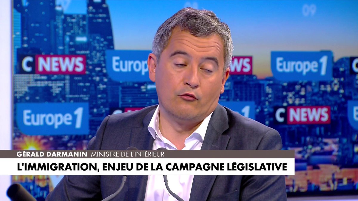 Gérald Darmanin à propos de Jordan Bardella : «Il n'est pas prêt pour le pouvoir. Il raconte n'importe quoi, à n'importe quel moment» dans #LaGrandeInterview