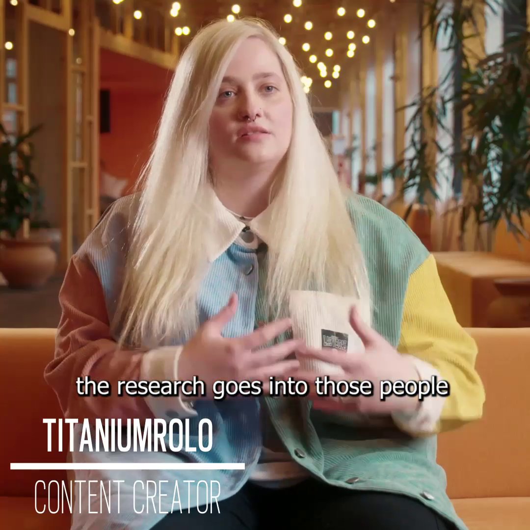 👭 Representation matters. 💪 Today Titanium Rolo🕊️ shares her perspective on inclusivity and the importance of representation!