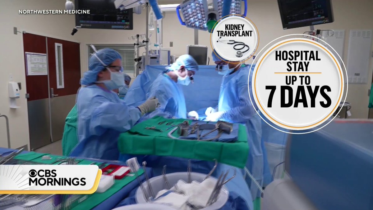 Surgeons in Chicago have performed a kidney transplant on an awake patient, who was discharged the next day. The procedure could help patients who are at risk from general anesthesia.