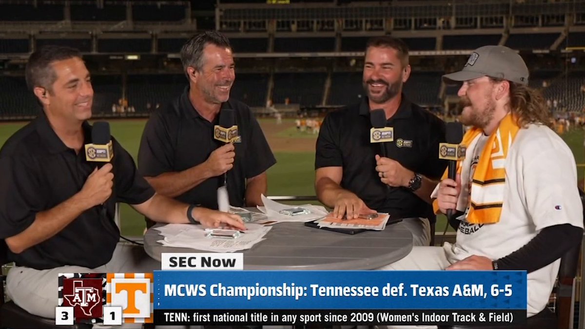 “It’s the best experience of my life.” Kirby Connell on playing for Tony Vitello and bringing a national title to Rocky Top 🏆 Tennessee Baseball