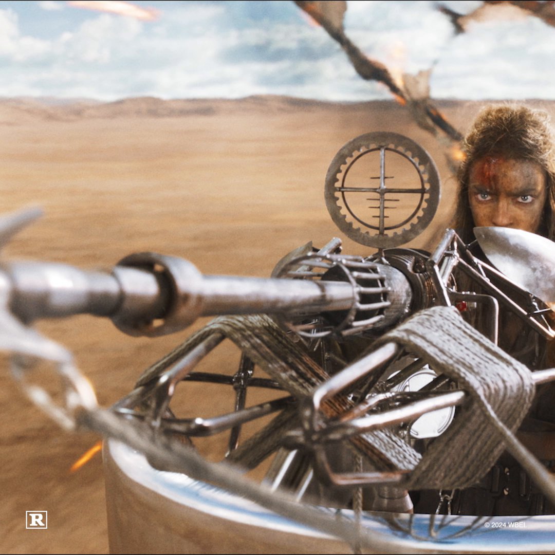 No, your eyes don't deceive you. #FURIOSA hits Digital today!