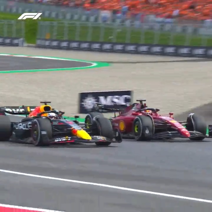 Some majestic moves led to a handsome win for Charles Leclerc 🤩 #F1 #AustrianGP