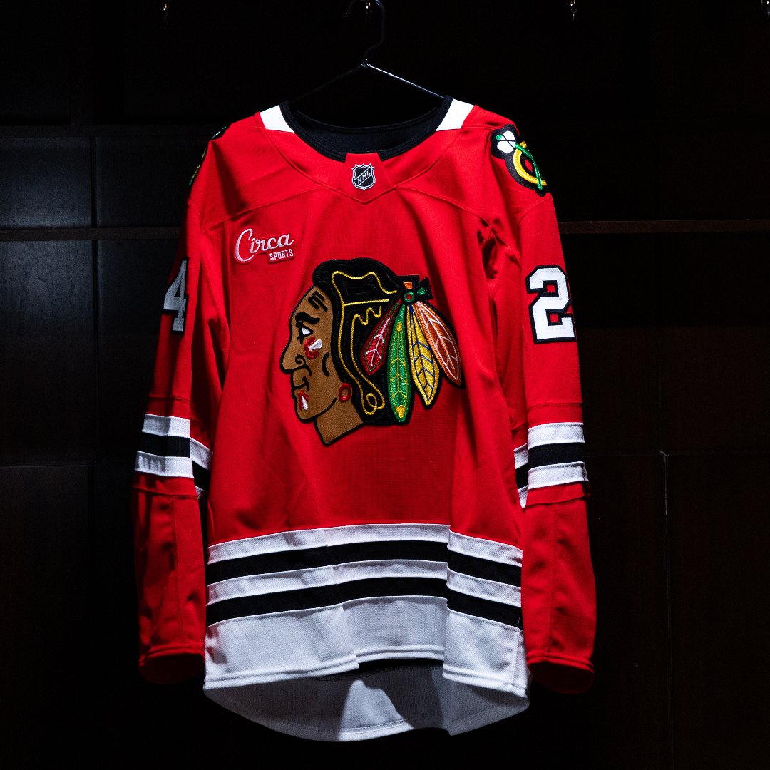 Chicago, meet @Circasports. Our first-ever jersey patch partner for home games.