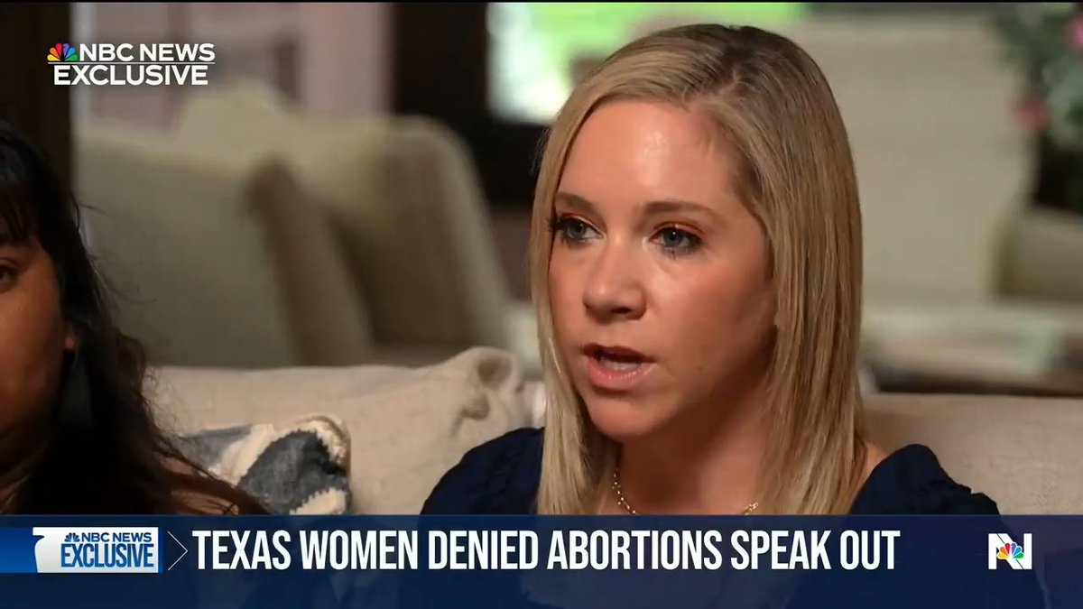 Texas woman who went into septic shock after being denied an abortion because of Donald Trump: “I have to use a surrogate now because of what happened to me. The damage to my reproductive organs is permanent”