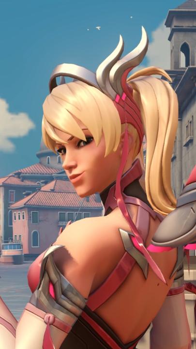 Don’t worry, you weren’t left on Read 😉 The Pink Mercy skin and the Rose Gold Mercy Bundle are available NOW for a limited time! Pick up either one or both to support The Breast Cancer Research Foundation and lifesaving breast cancer research 💖