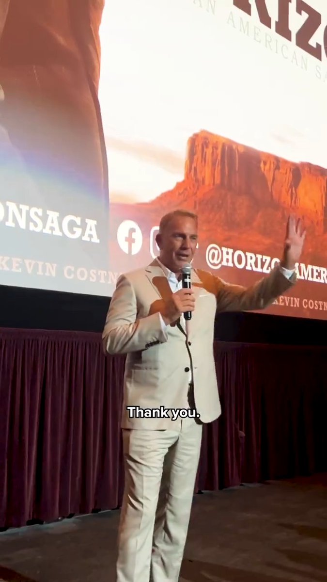 Thank you for a warm welcome out West. 💛 We had a blast last night at the LA Premiere of #HorizonAmericanSaga! Experience it in theaters this Friday, and get your tickets now: