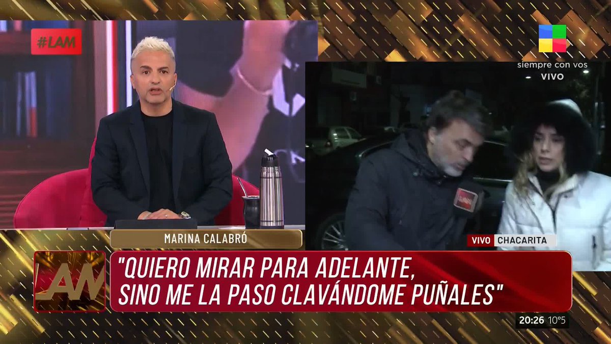 📣 Marina Calabró: "Quiero mirar para adelante" La periodista renunció al programa radial de Jorge Lanata. "Iliana no conoce a Rolando Barbano", dijo de su hermana. Cc #LAM en América TV 📺 ElEjercitoDeLAM A N G E L