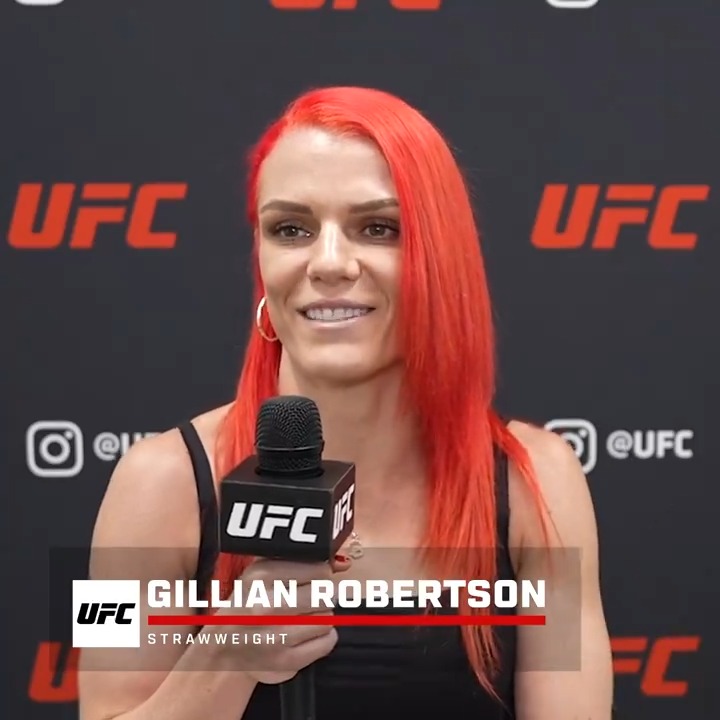 "This is the biggest opportunity I've had so far, so I'm hyped." Gillian Robertson (Gillian Robertson) knows she faces a big test in Michelle Waterson-Gomez at #UFC303 👊 How To Watch ➡️