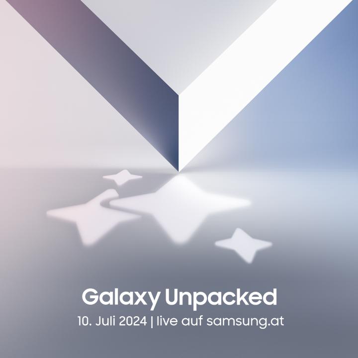 #GalaxyAI is here. Sei am 10.07.2024 dabei und erlebe das #SamsungUnpacked live. Jetzt registrieren und ein exklusives Angebot sichern: