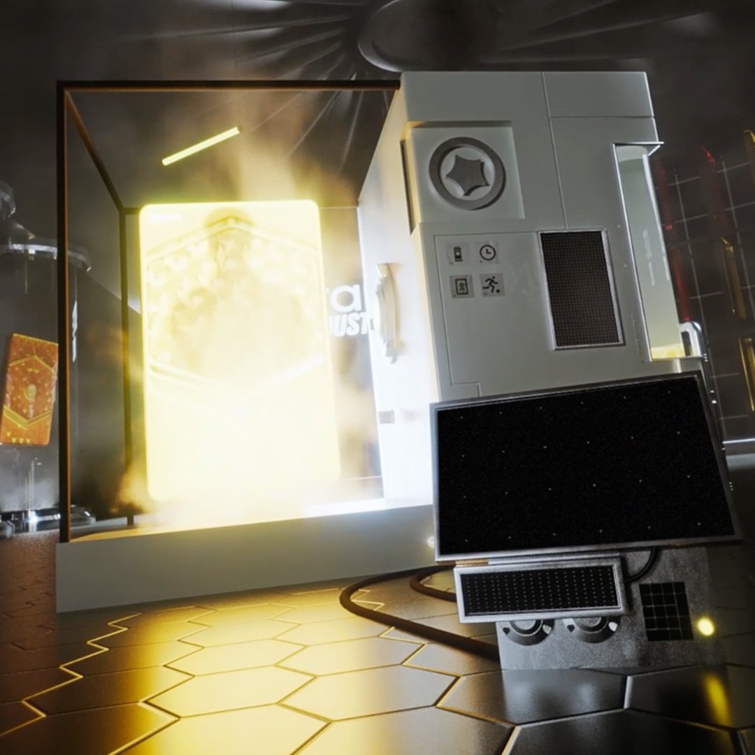 𝗦𝗼𝗿𝗮𝗿𝗲 𝗜𝗻𝗱𝘂𝘀𝘁𝗿𝗶𝗲𝘀. 🏭 Have you already crafted a card, or are you waiting? 🧪👀