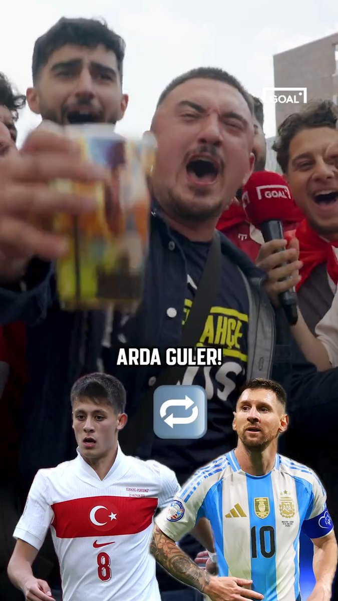 Turkish fans wouldn't swap Arda Guler for prime Lionel Messi 🇹🇷