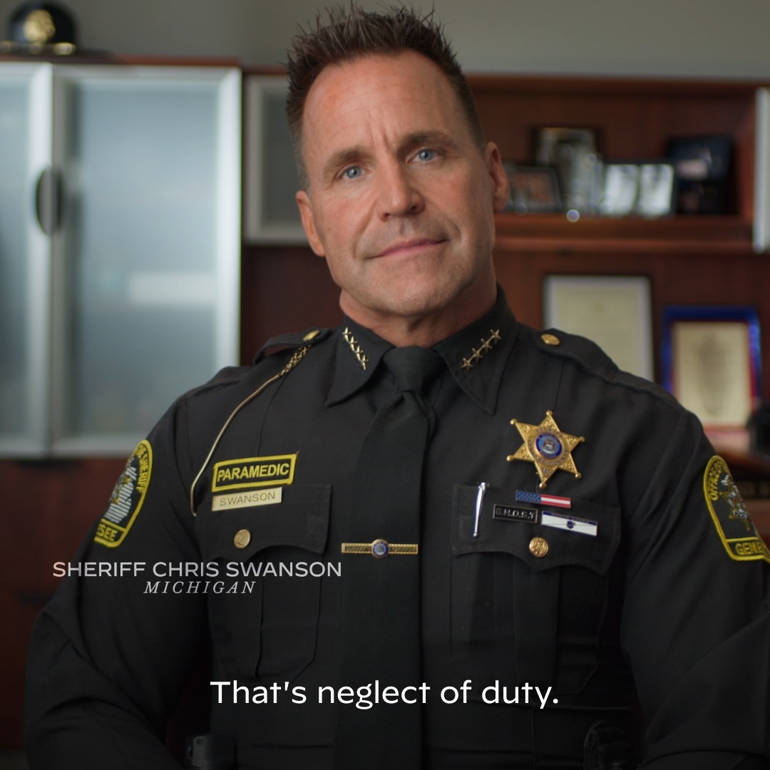 Donald Trump told insurrectionists to “fight like hell” on January 6 and stood by as they attacked law enforcement. Sheriff Swanson is right—it’s neglect of duty.