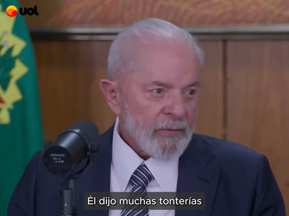 "Lula": Por sus comentarios sobre Javier Milei