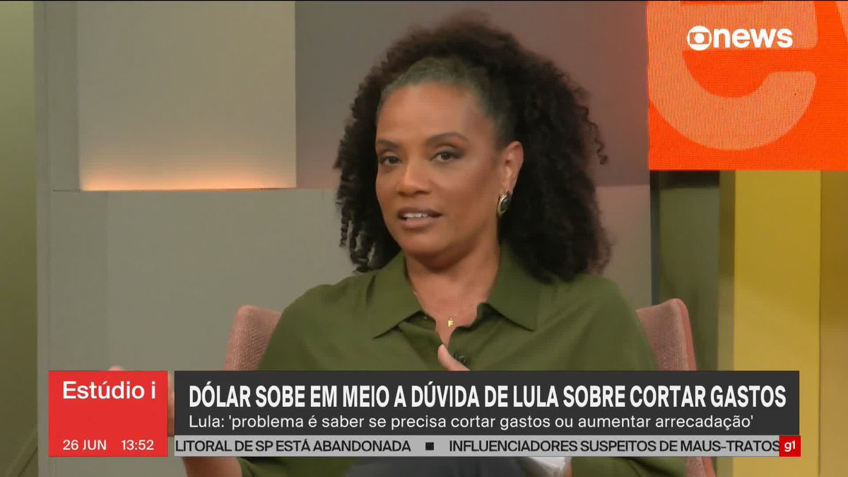.Flávia Oliveira: “Me parece que as réguas de avaliação dos agentes do mercado financeiro são mais rigorosas em relação a um governo petista do que jamais foram em relação ao governo bolsonarista de Paulo Guedes”. ➡ Veja o #Estúdioi: #GloboNews Andréia Sadi