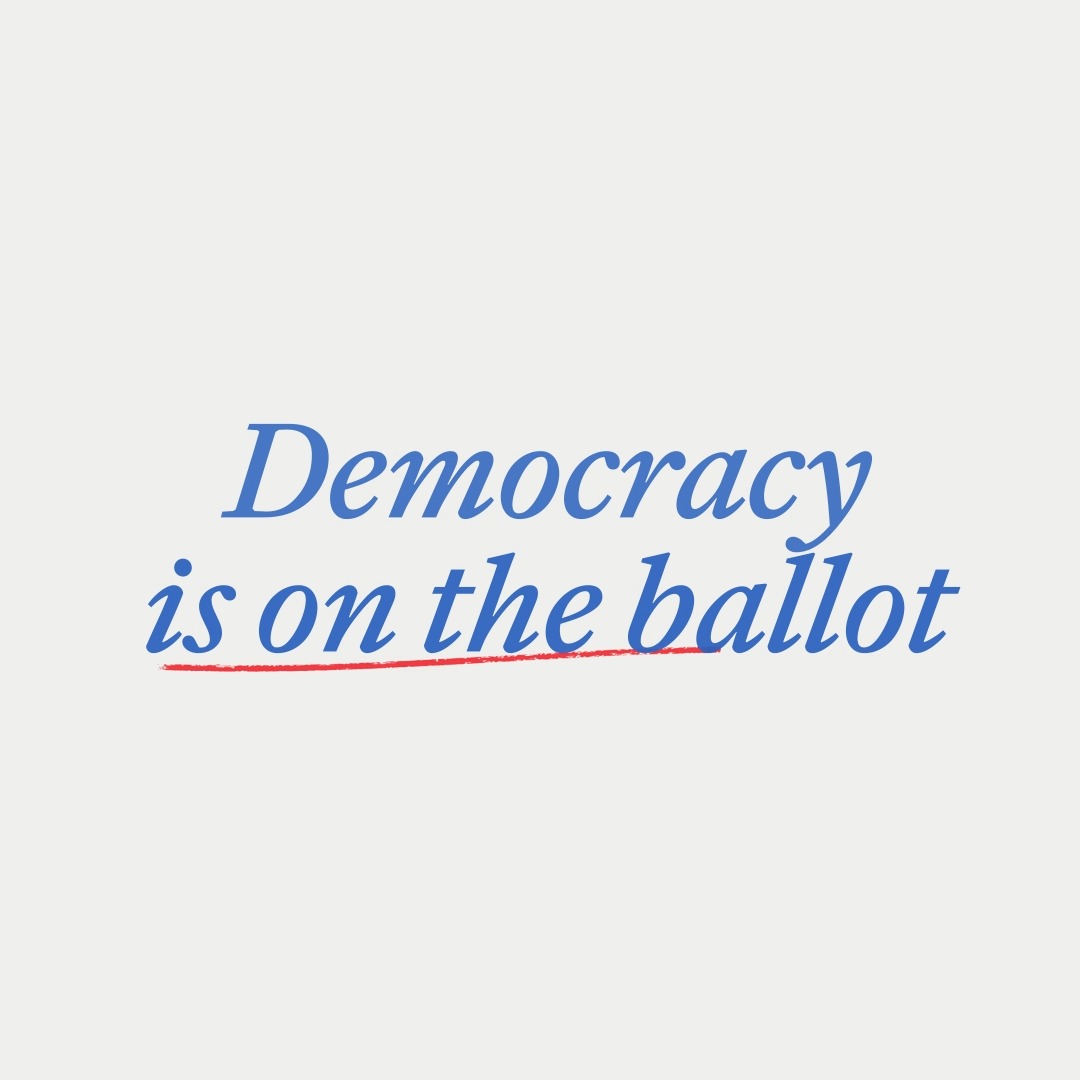 Donald Trump is the greatest threat to our democracy.