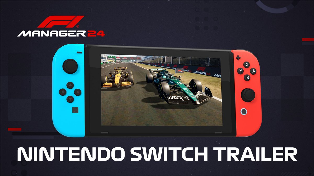 Get the ultimate F1® management simulation experience on Nintendo Switch for the first time. Take on the role of Team Principal and make your decisions on the go! Launching July 23rd 2024. Learn more: