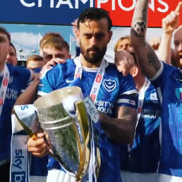 The boy from Buckland, continuing his #Pompey story. 💙