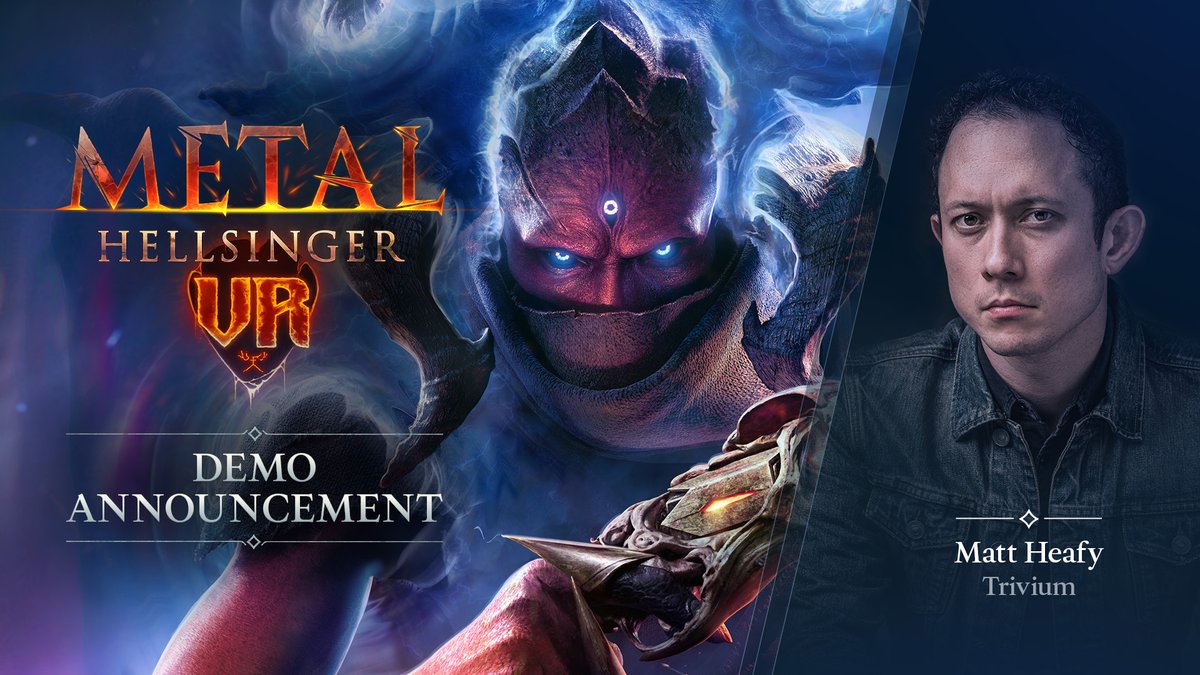 Hell is almost here. Metal: Hellsinger VR launches fall 2024! Feel the beat in your bones right now with our Demo on Steam! 🤘
