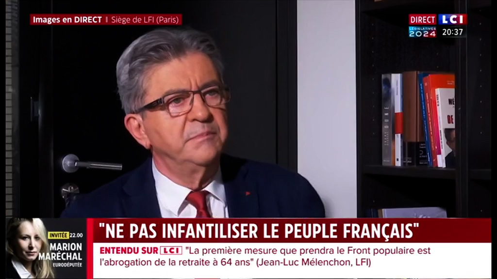 En aucun cas un électeur insoumis ne donnera sa voix au Rassemblement national. La question qui se pose est : que feront les macronistes en cas de second tour LFI-RN ? #NFPvaGagner