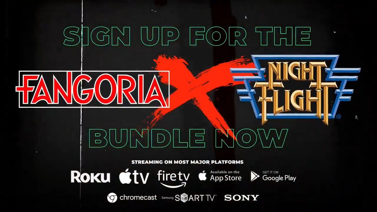 Two Icons of Horror, One Unbeatable Offer. For a limited time, subscribe to Fango and get a year to Night Flight PLUS for free! Your gateway to an endless stream of horror, cult, and offbeat films. Offer Ends July 5th. Get the bundle now:
