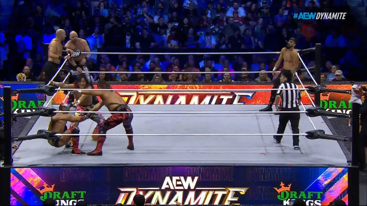 No wasted motion with Titán! Watch #AEWDynamite LIVE on TBS! Titan | YUTA