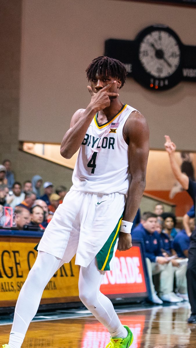 Ja'Kobe Walter is a BUCKET 🎯 The Big 12 Conference Freshman of the year is heading to Toronto! #SicEm | #CultureofJOY