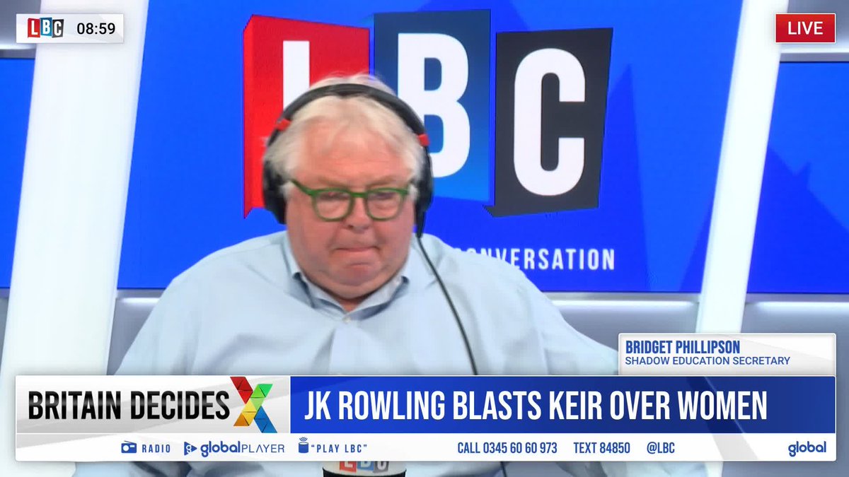 'Earlier this week, you said a trans woman with a penis should use the female toilet, didn't you?' Nick Ferrari presses Shadow Education Secretary Bridget Phillipson on whether trans women need a gender recognition certificate to use a woman's bathroom.