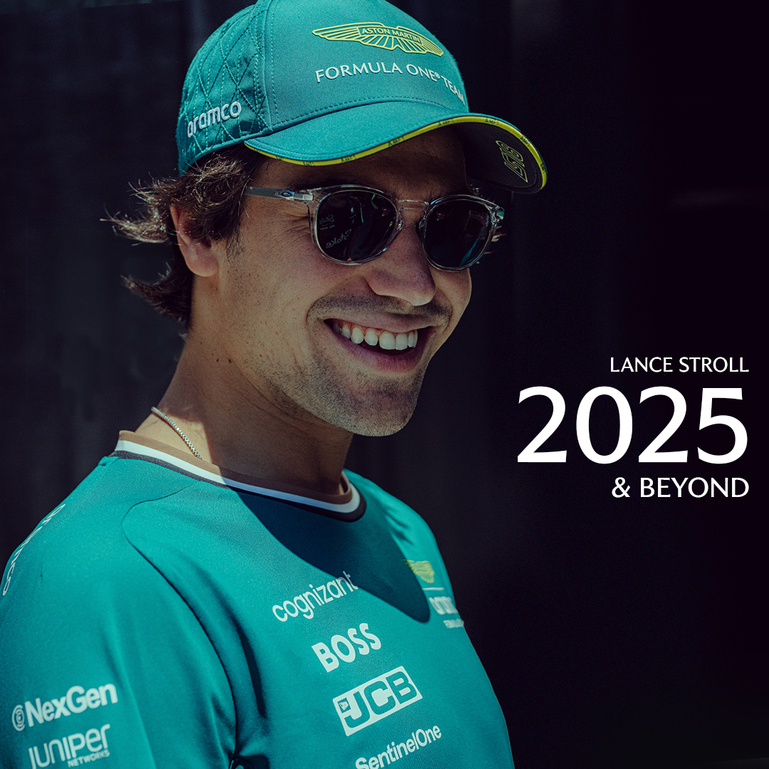 Lance Stroll 🤝 Aston Martin Aramco 2025 and beyond.