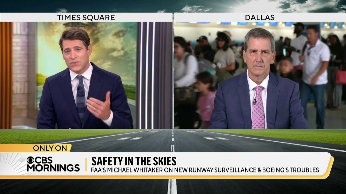 The FAA predicts nearly 54,000 flights will take off today, with tens of thousands more ahead of the July 4 holiday. Administrator Michael Whitaker shares how the FAA is ensuring proper oversight amid safety concerns: “Safety is a team sport.”