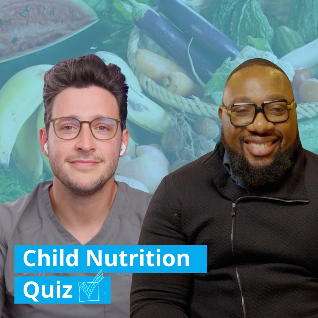 Take our child nutrition quiz! Test your knowledge with Doctor Mike and Tendai Mtawarira, UNICEF Regional Goodwill Ambassador and Rugby World Cup winner.