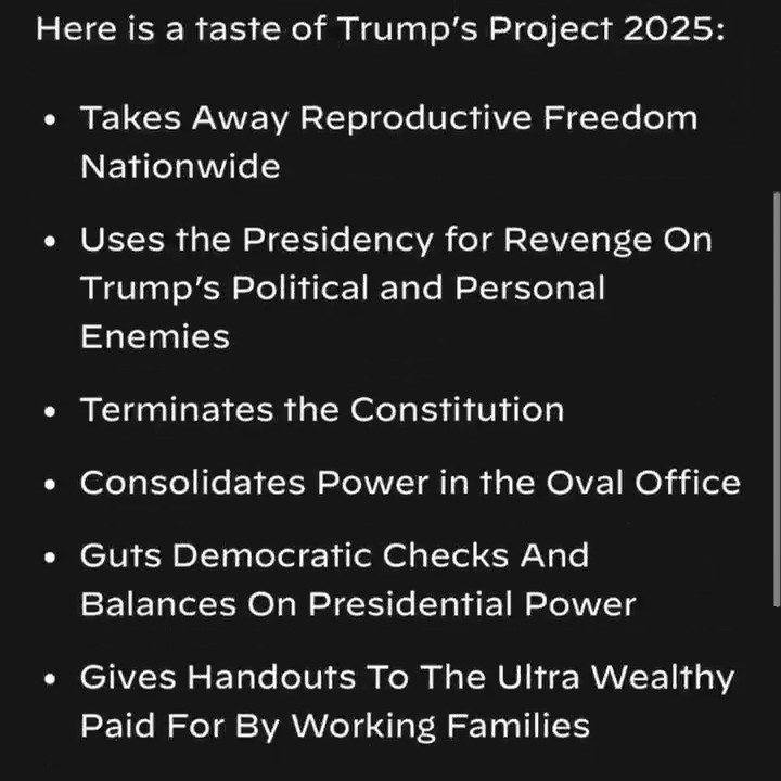 NEW: We just launched our new website on Trump’s Project 2025 agenda. Every single American needs to know about Trump’s plans to destroy our democracy—learn more at