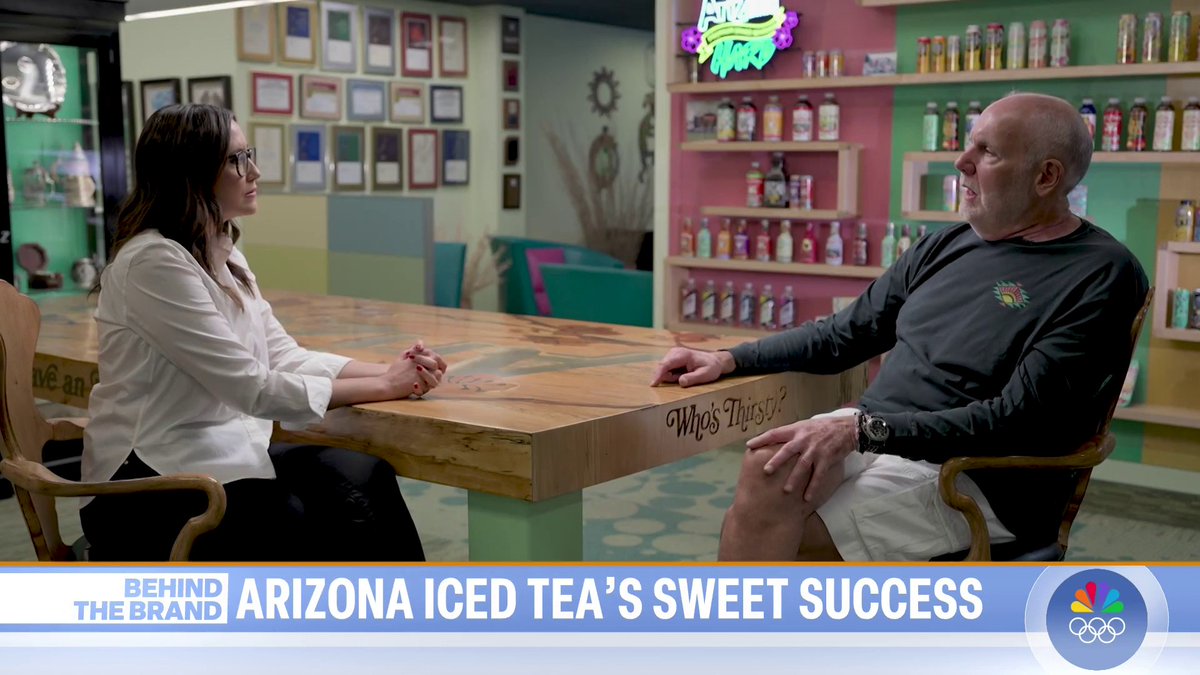 Arizona Iced Tea founder Don Vultaggio went on the Today Show and was asked why they don't raise the price to more than 99-cents: “Why? Why have people who are having a hard time paying their rent have to pay more for our drink?”