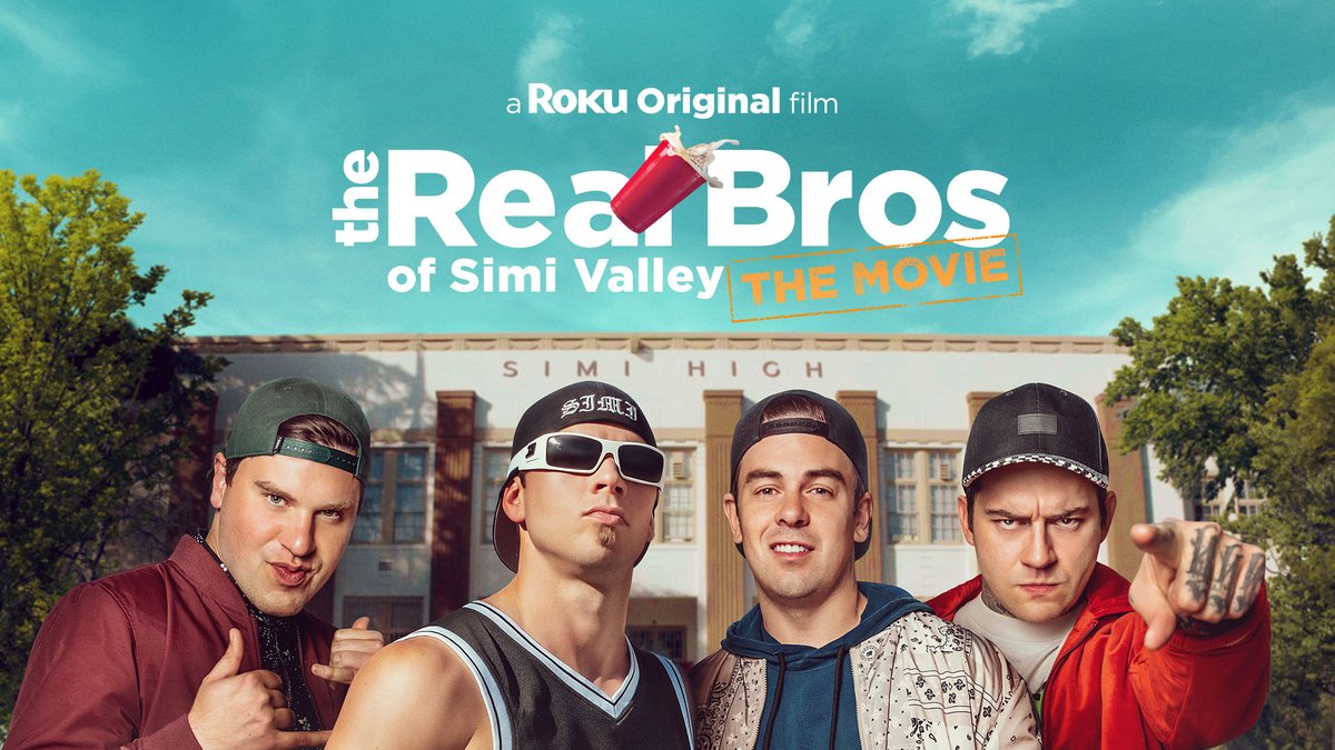 The bros are back. On July 5, stream The Real Bros of Simi Valley: The Movie free on the Roku Channel.