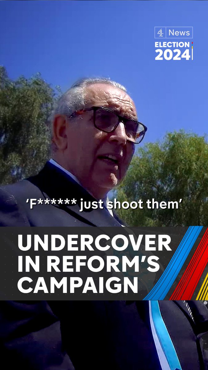 EXCLUSIVE: We’ve gone undercover inside Nigel Farage’s Reform UK campaign in Clacton and found evidence of anti-migrant rhetoric, homophobia and one canvasser making racist and offensive remarks. As @DarshnaSoni reports.