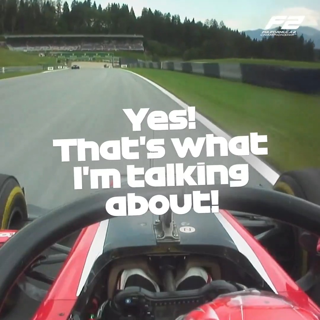 "That's what I'm talking about!" 🙌 George Russell claimed 7 wins across his 2018 championship-winning campaign, which included victory in the Austrian Feature 🏆 #F2 #AustrianGP