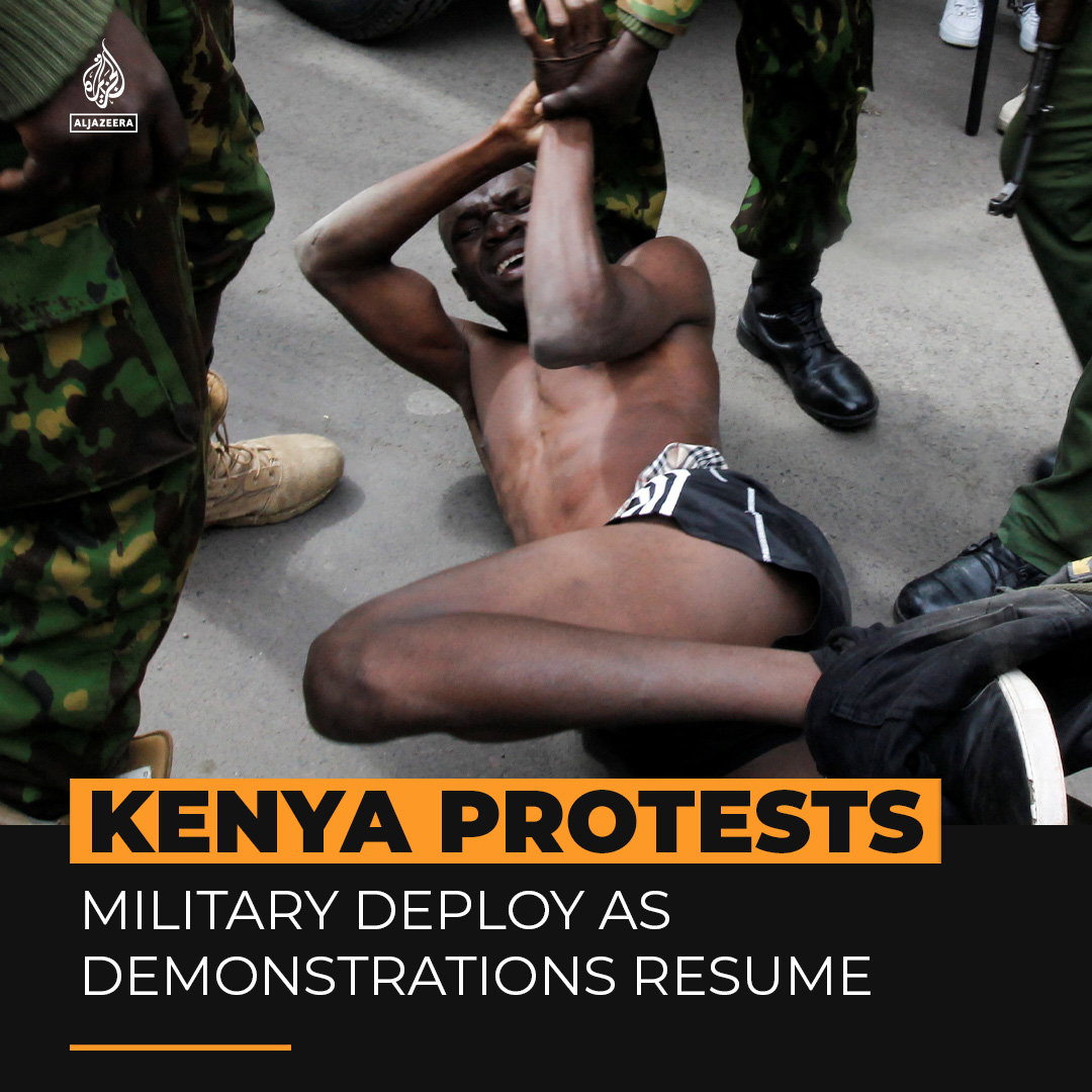 Anti-tax protests have turned anti-government in Kenya, with young people dissatisfied with the current economic situation and the government’s deadly response to protests earlier in the week.