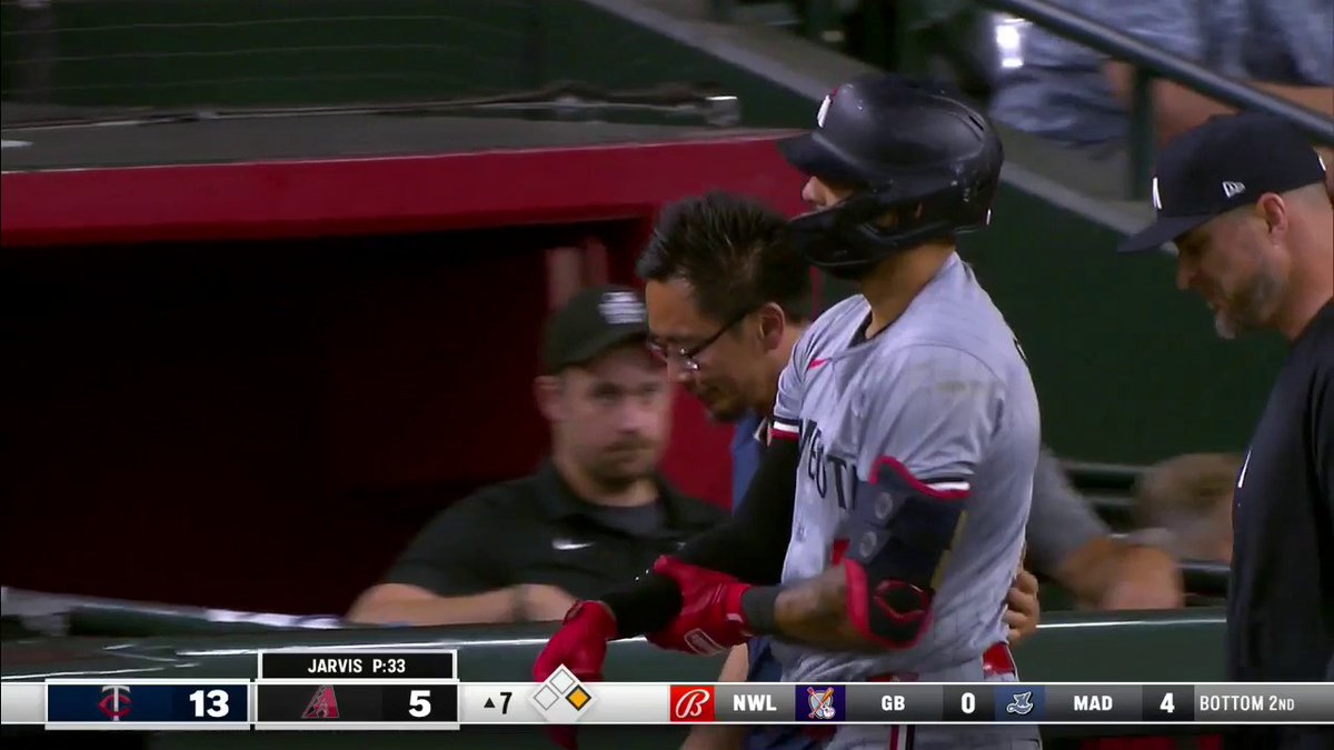 Carlos Correa has left the game.
