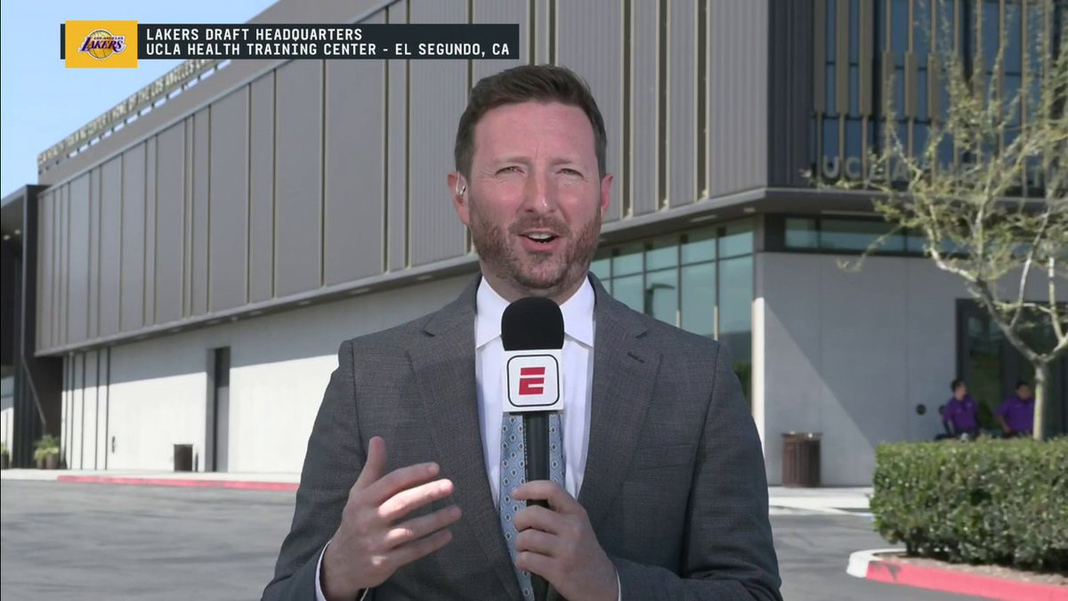 "LeBron James got very emotional considering the weight of the moment." ❤️ Dave McMenamin on LeBron's reaction to Bronny being drafted at No. 55 👀