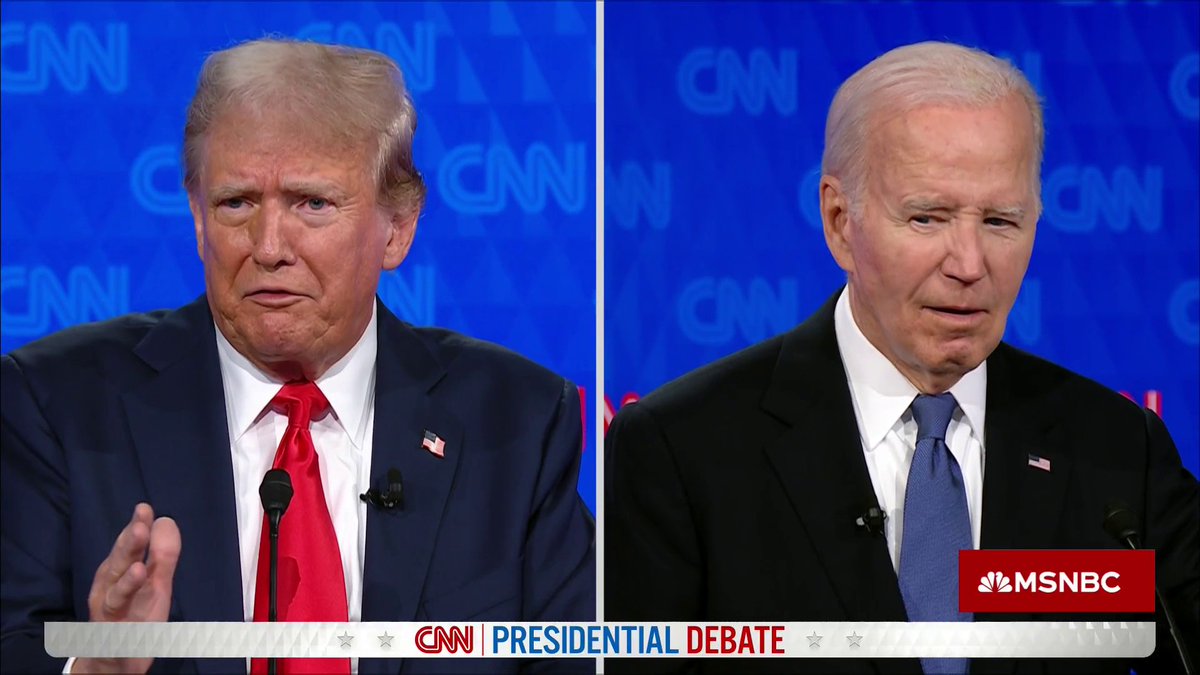 WATCH: Biden attacks Trump’s moral character, referring to civil penalties and his alleged sexual relationship with adult film star Stormy Daniels. “You have the morals of an alley cat.”