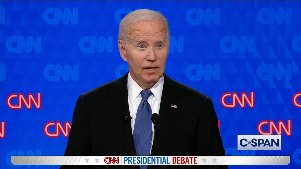 President Biden on concerns about his age: "This guys three years younger and a lot less competent."