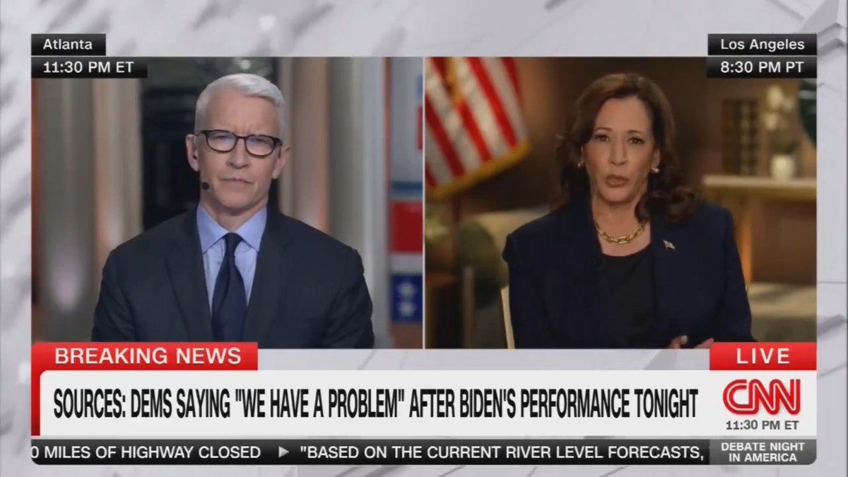 The contrast is clear: Donald Trump lied over and over and over again during the debate. He would not disavow what happened on January 6. He would not give a clear answer on whether he would stand by the election results.