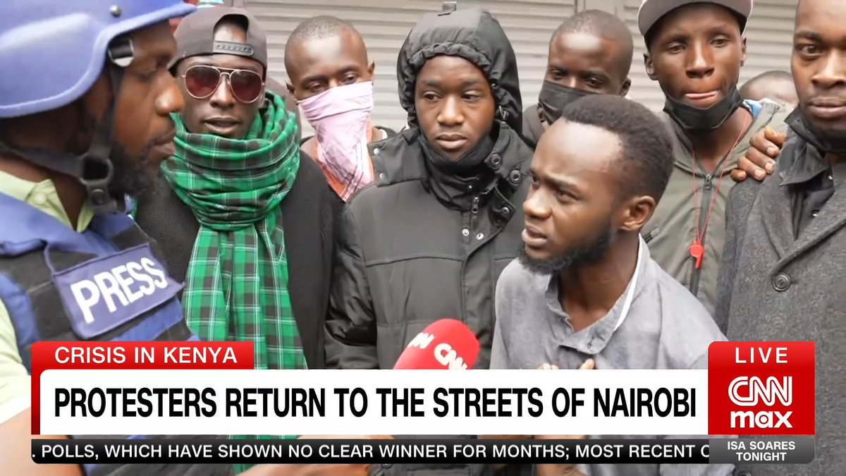 "I'll be here everyday. Scared, maybe arrested, maybe killed, but let's do it!" "Are you killing us or protecting us?" I have centred the voices of the young protesters in Kenya throughout, not politicians