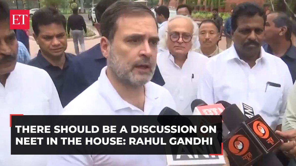 தமிழ்நாட்டில் நீட் தேர்வுக்கு எதிராக தீர்மானம் நிறைவேற்றி உள்ள நிலையில் டெல்லியில் NEET மோசடி குறித்து ராகுல்.. இதுக்கு ஒரு 500 RT கிடைக்குமா